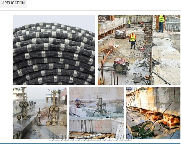 11.5Mm ‌Awesome Quality Diamond Wire For Quarry