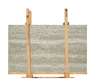 Silver Travertine Slabs (T103)