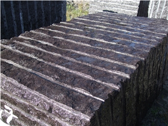 Marrom Cohiba Angola Brown Granite Blocks