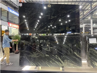 Galaxy Green Granite Slabs