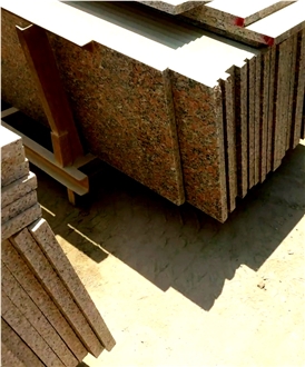 Aswan Red Granite Slabs
