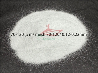 Transparent Ball-Milled Glass Chips Powder 70-120Μm
