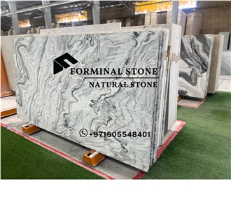 Natural Silver Wave Marble - Crystalline Marble Slabs