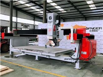 CNC Bridge Saw Cutting Machine For Marble & Granite
