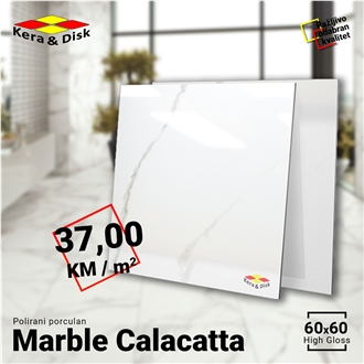 Calacatta Porcelain Tiles 60X60mm