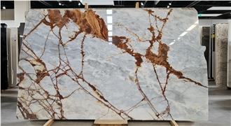 Deep River Marble Slab Tiles
