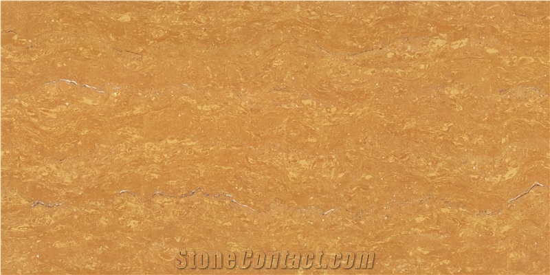 Golden Travertine Unglazed Polish Porcelain Tiles