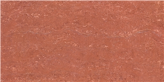 Red Travertine Unglazed Polish Porcelain Tiles