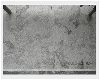 Herringbone New Landscape Grey Granite Floor Tiles