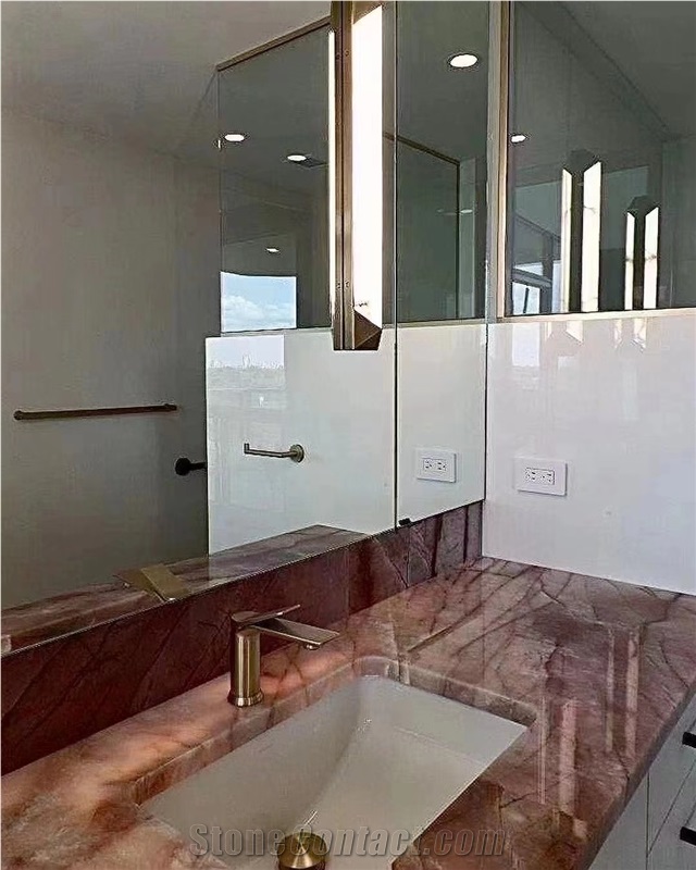 Brazil Pink Quartzite Big Slabs