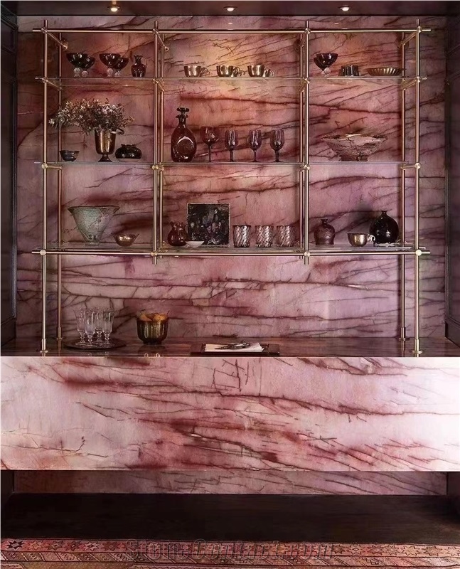 Brazil Pink Quartzite Big Slabs