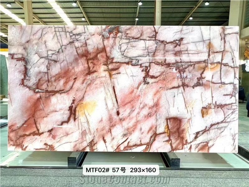 Brazil Pink Quartzite Big Slabs