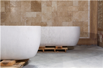 Gohare Limestone Bathtub (Handmade)