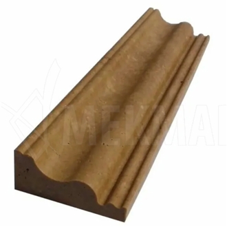 Noce Travertine Molding TILT