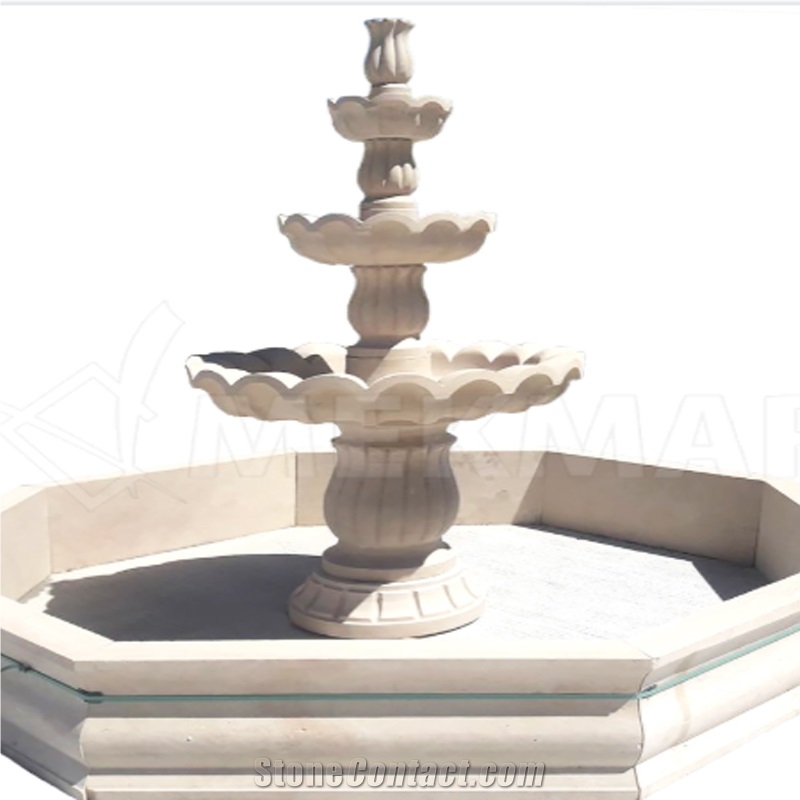 TRAVERTINE FOUNTAIN OSLO