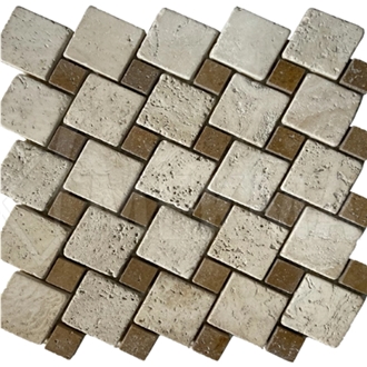 Travertine Mosaic Tt-Cn-B Mosaic Tiles