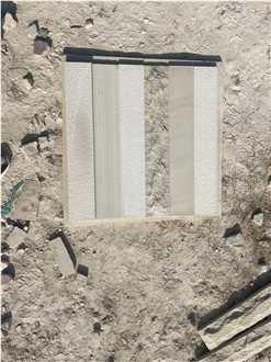 Mint White Sandstone Pattern
