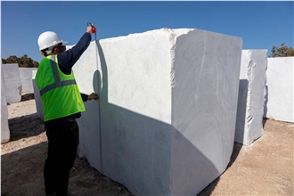 Bianco Colorato Marble Blocks