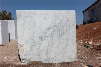 Bianco Fontana Marble Blocks