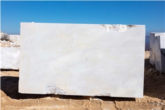 Kemalpasa Snow White Marble Blocks