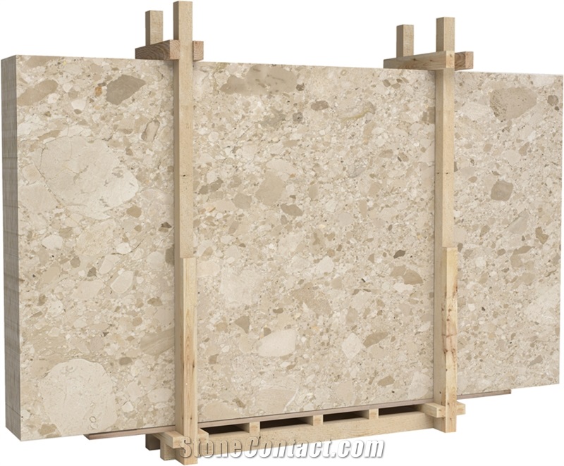 Breccia Beige Marble Slab