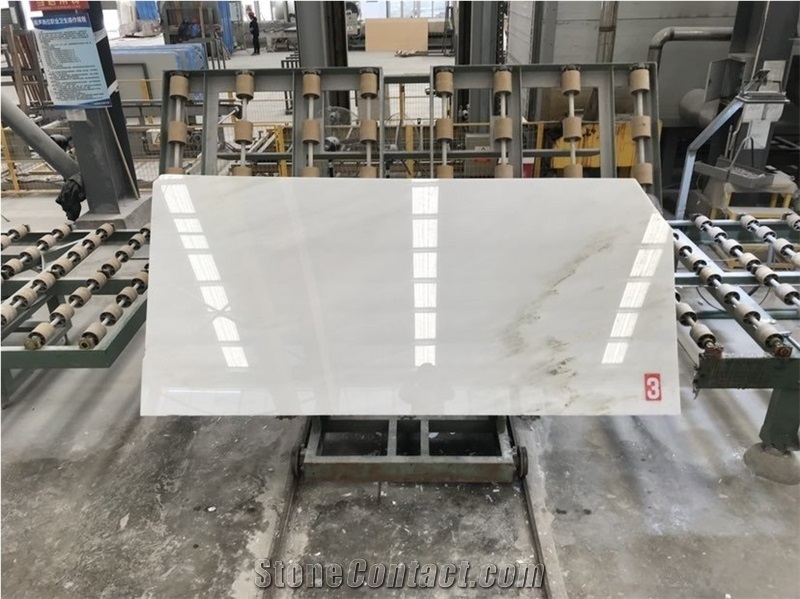 Han White Marble Slab