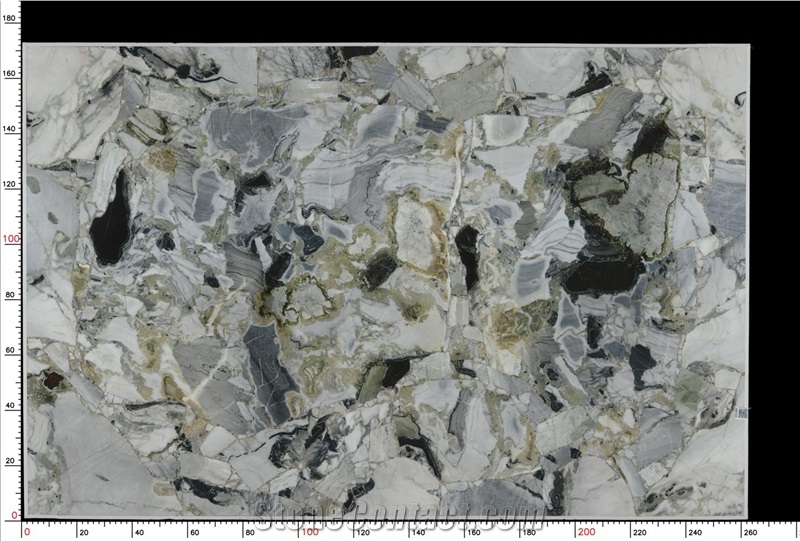 Ice Green Marble Slab