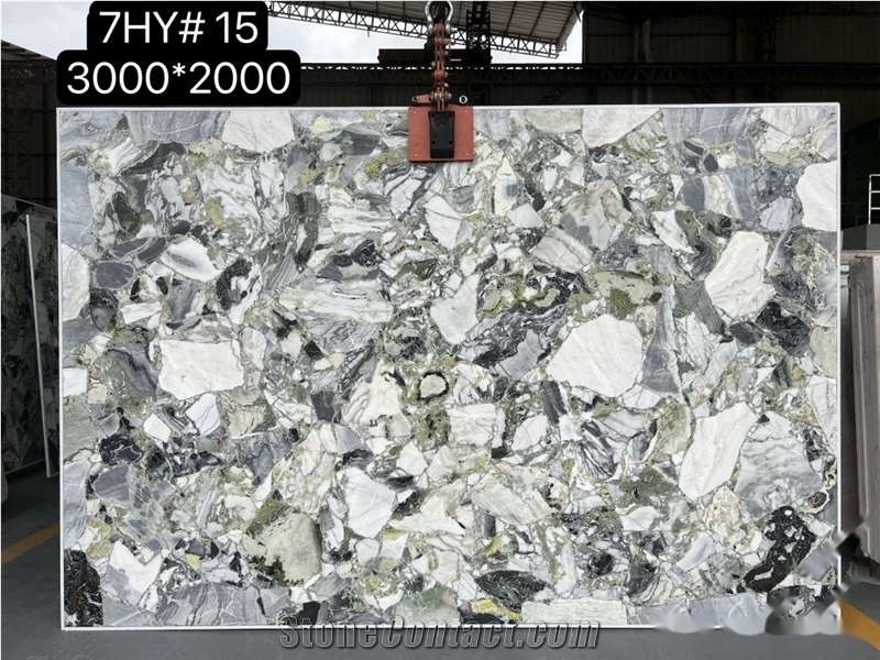 Ice Green Marble Slab