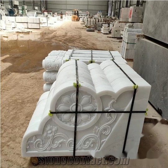 Sichuan White Marble Finished Product