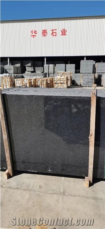 Wager Black Granite Slab