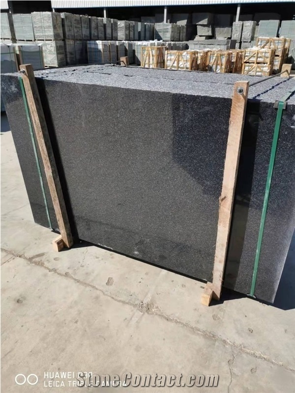 Wager Black Granite Slab