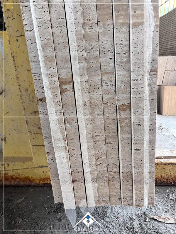 Cream Travertine Slabs And Tile, Classic Travertine