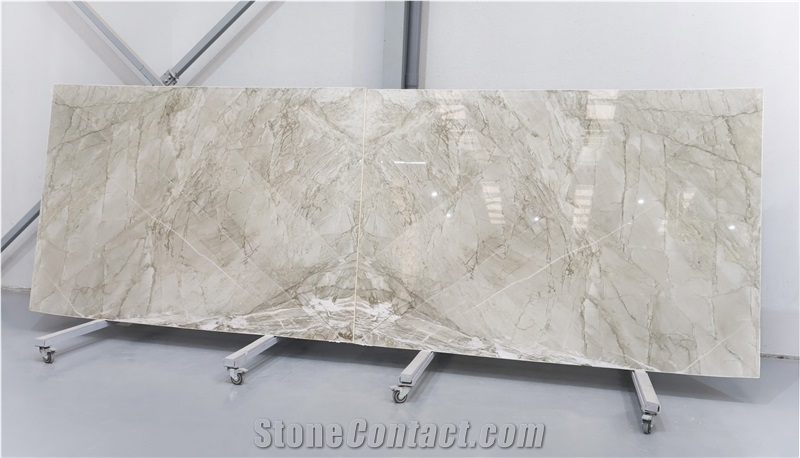 Apollo White Quartzite Slabs