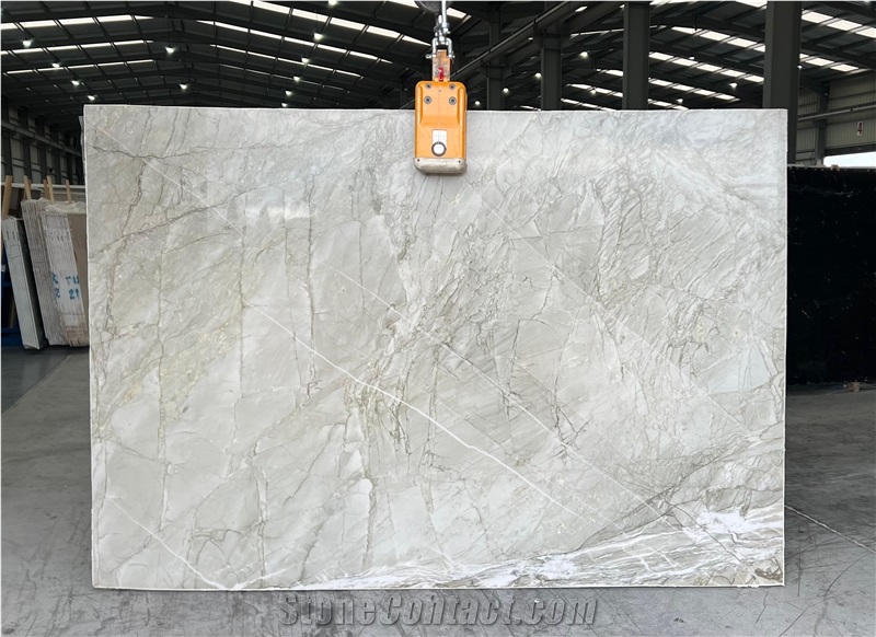 Apollo White Quartzite Slabs