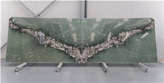 Botanic Green Wave Quartzite Slabs