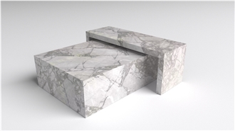 Marble Furniture Coffee Tabel Set