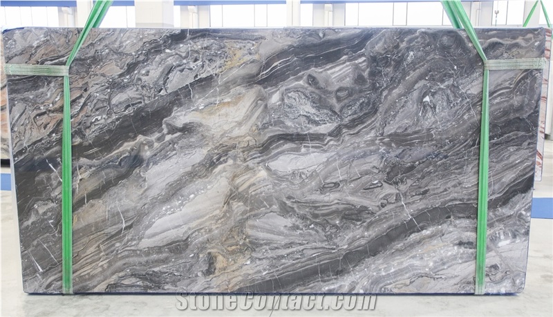 Arabescato Orobico Grigio Marble Slabs