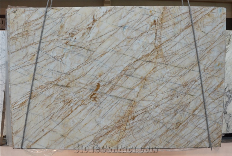 Spider Golden Marble Slabs
