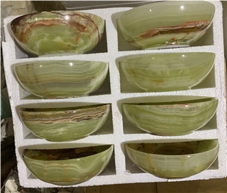 Green Onyx Bowls Home Decor Products
