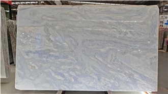 Brazil High Quality Crystal Blue Mable Slabs Tiles