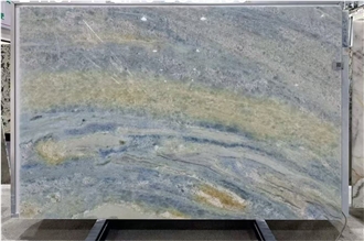 Brazil Royal Blue Marble Slabs Sky Blue Marble