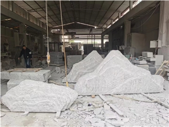 Chinese Handmade Granite Garden Rock Stone