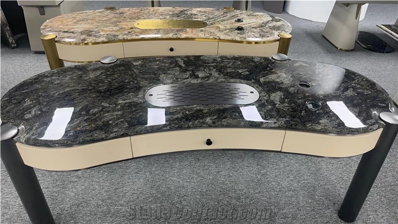 Cianitus Granite Metallicus  Polished Slabs For Interior Use