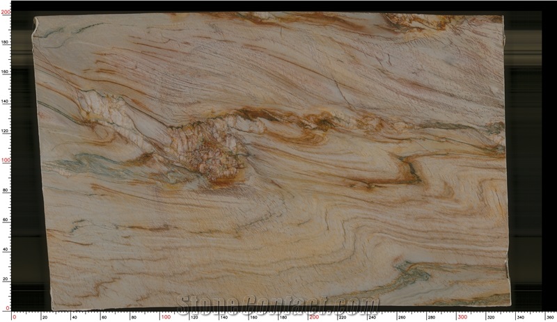 Cristallo Champagne Quartzite Tiles For Wall Decoration