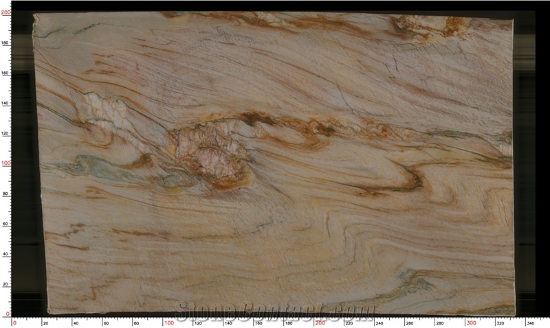Cristallo Champagne Quartzite Tiles For Wall Decoration