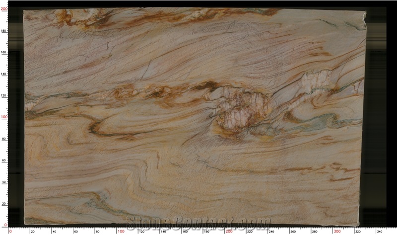 Cristallo Champagne Quartzite Tiles For Wall Decoration