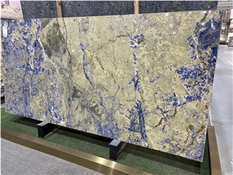 DMD New Blue Sodalite Marble Slabs