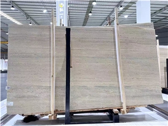 Good Polished Honed Italy Travertino Toscana Silver Slabs