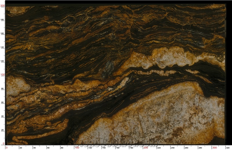 High Quality Brazilian Magma Gold Granite Slabs