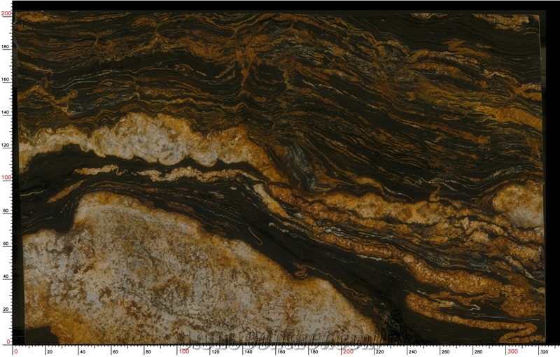 High Quality Brazilian Magma Gold Granite Slabs